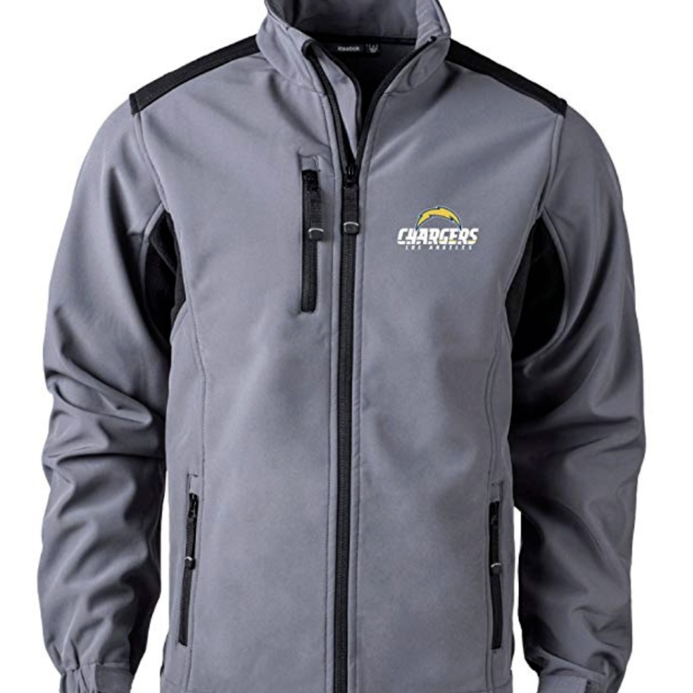NFL Los Angeles Chargers Men's Softshell Jacket, S